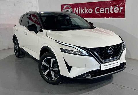Nissan QASHQAI 1.3DIG-T 140CV 2WD MT N-CONNECTA TECHO + QASHQAI 1.3DIG-T 140CV 2WD MT N-CONNECTA TECHO + WHITE 3P/BLACK M